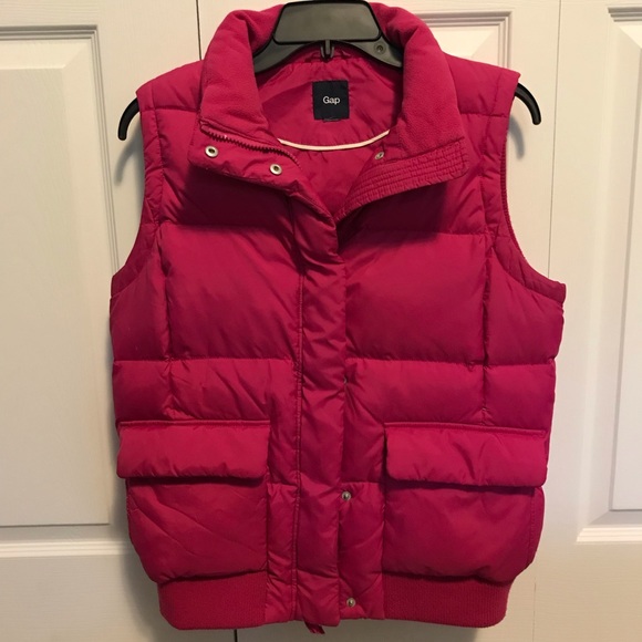 *SOLD!* Gap pink puffer vest - Picture 2 of 4